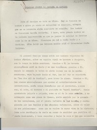 Palabras cuando la campaña de Sandino Palabras cuando la campaña de Sandino