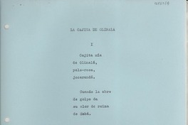 La cajita de olinala La cajita de olinala