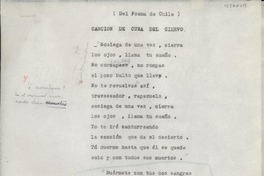 Canción de cuna del ciervo Canción de cuna del ciervo