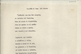 Canción de cuna del ciervo Canción de cuna del ciervo