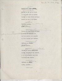 Canción del sueño brusco Canción del sueño brusco