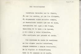 Dos trascordados Dos trascordados