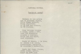 Espíritu santo Espíritu santo