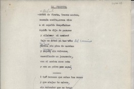 La fugitiva La fugitiva
