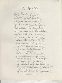 La huella La huella
