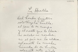 La huella La huella