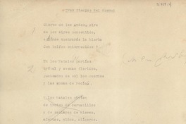 Tres tiempos del huemul Tres tiempos del huemul