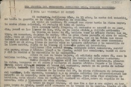 Una crónica del terremoto : Guillermo Díaz, velador Una crónica del terremoto : Guillermo Díaz, velador