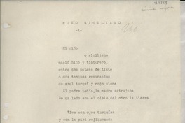 Niño siciliano Niño siciliano