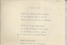 Piedades Piedades