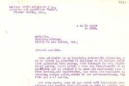 [Carta] 1950 sept. 28, Veracruz [a] Venancio Gardea, Chihuahua
