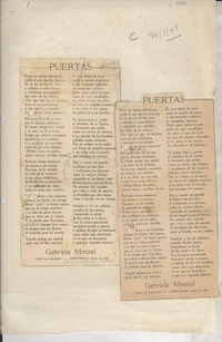 Puertas Puertas