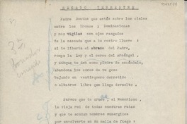 Recado terrestre Recado terrestre