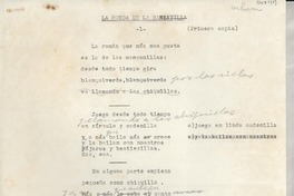 La ronda de la manzanilla La ronda de la manzanilla