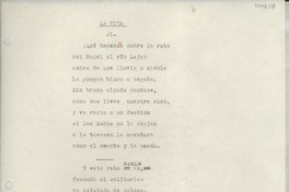 La ruta La ruta