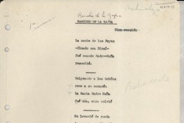 Canción de la zafra Canción de la zafra