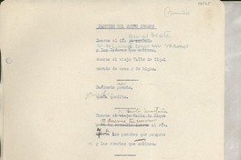 Canción del sueño brusco Canción del sueño brusco