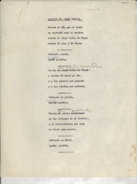 Canción del sueño brusco Canción del sueño brusco