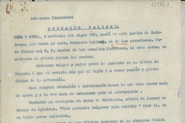 Artesanos franceses : Bernardo Palissy Artesanos franceses : Bernardo Palissy