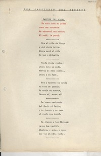 Dos canciones del zodíaco Dos canciones del zodíaco