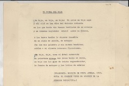 El poema del hijo El poema del hijo