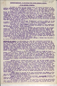 Diferenciaciones y concordancias entre Estados Unidos y la América española Diferenciaciones y concordancias entre Estados Unidos y la América española