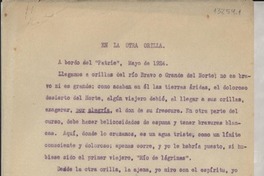 En la otra orilla En la otra orilla