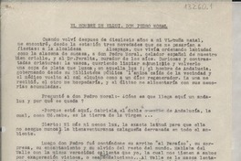 El hombre de Elqui : don Pedro Moral El hombre de Elqui : don Pedro Moral