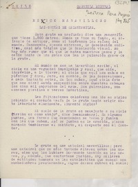 Lectura para mujeres : México maravilloso, las grutas de Cacahuamilpa Lectura para mujeres : México maravilloso, las grutas de Cacahuamilpa