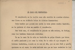 El país sin crepúsculo El país sin crepúsculo