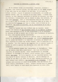 Palabras de despedida a Alfonso Reyes Palabras de despedida a Alfonso Reyes