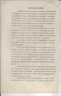 Palabras sobre un rector