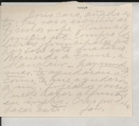 [Carta] [1946-1956?] [a] Doris Dana
