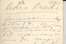 Pedro Prado Pedro Prado