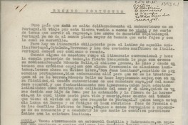 Recado portugués Recado portugués