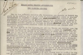 Recado sobre nuestro aturdimiento Recado sobre nuestro aturdimiento