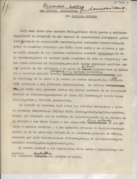 Una reforma educacional suramericana Una reforma educacional suramericana