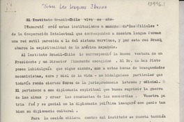 Sobre las lenguas iberas Sobre las lenguas iberas
