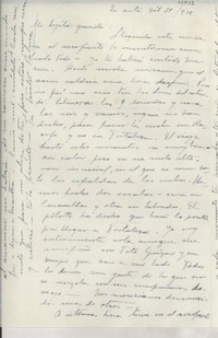 [Telegrama] 1945, México [a] Gabriela Mistral, Río de Janeiro