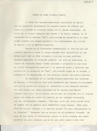 Sobre el caso Victoria Ocampo Sobre el caso Victoria Ocampo