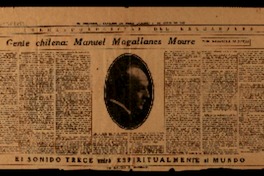 Gente chilena Manuel Magallanes Moure Gente chilena Manuel Magallanes Moure