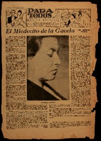 El miedecito de la gacela El miedecito de la gacela
