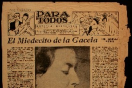El miedecito de la gacela El miedecito de la gacela