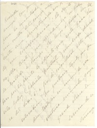 [Carta] [Santiago, Chile] [a] una amiga