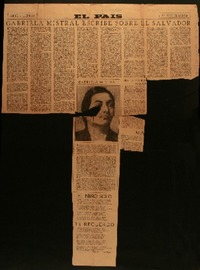 Gabriela Mistral escribe sobre El Salvador Gabriela Mistral escribe sobre El Salvador