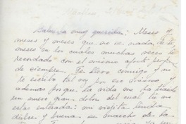 [Carta] 1949 sept. 5, Miraflores, [Perú] [a] Gabriela [Mistral]