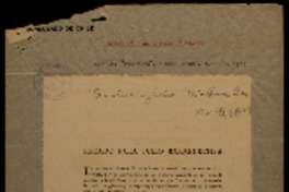 Recado para Julio Barrenechea Recado para Julio Barrenechea