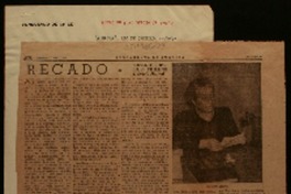 Recado sobre o "copihue" chileno Recado sobre o "copihue" chileno