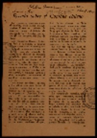 Recado sobre el copihue chileno Recado sobre el copihue chileno