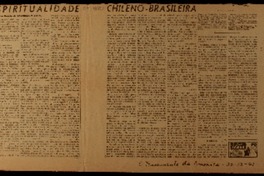 Espiritualidade chileno-brasileira uma oração de Gabriela Mistral Espiritualidade chileno-brasileira uma oração de Gabriela Mistral